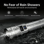 TrixHub Rechargeable Flashlights 2 Pack Super Bright High Lumens Flashlight