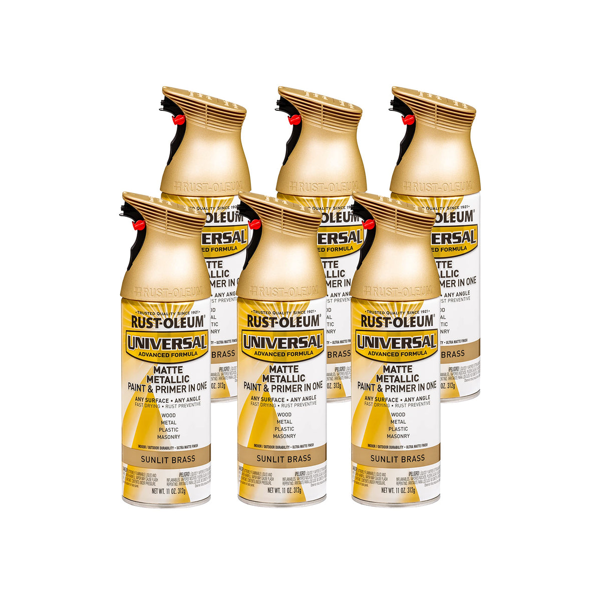 Rust-Oleum Universal All Surface Metallic Spray Paint, Aged Copper
