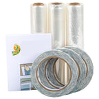 Duck Brand Window Insulation Kit, 62 in x 420 in, Fits up to 10 Windows