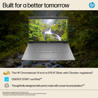 HP Chromebook 14" | Intel N100 Processor | 4GB RAM | 128GB UFS