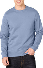 Amazon Essentials Men's Crew-Neck Fleece Sweatshirt with Ribbing (Available in Big and Tall)