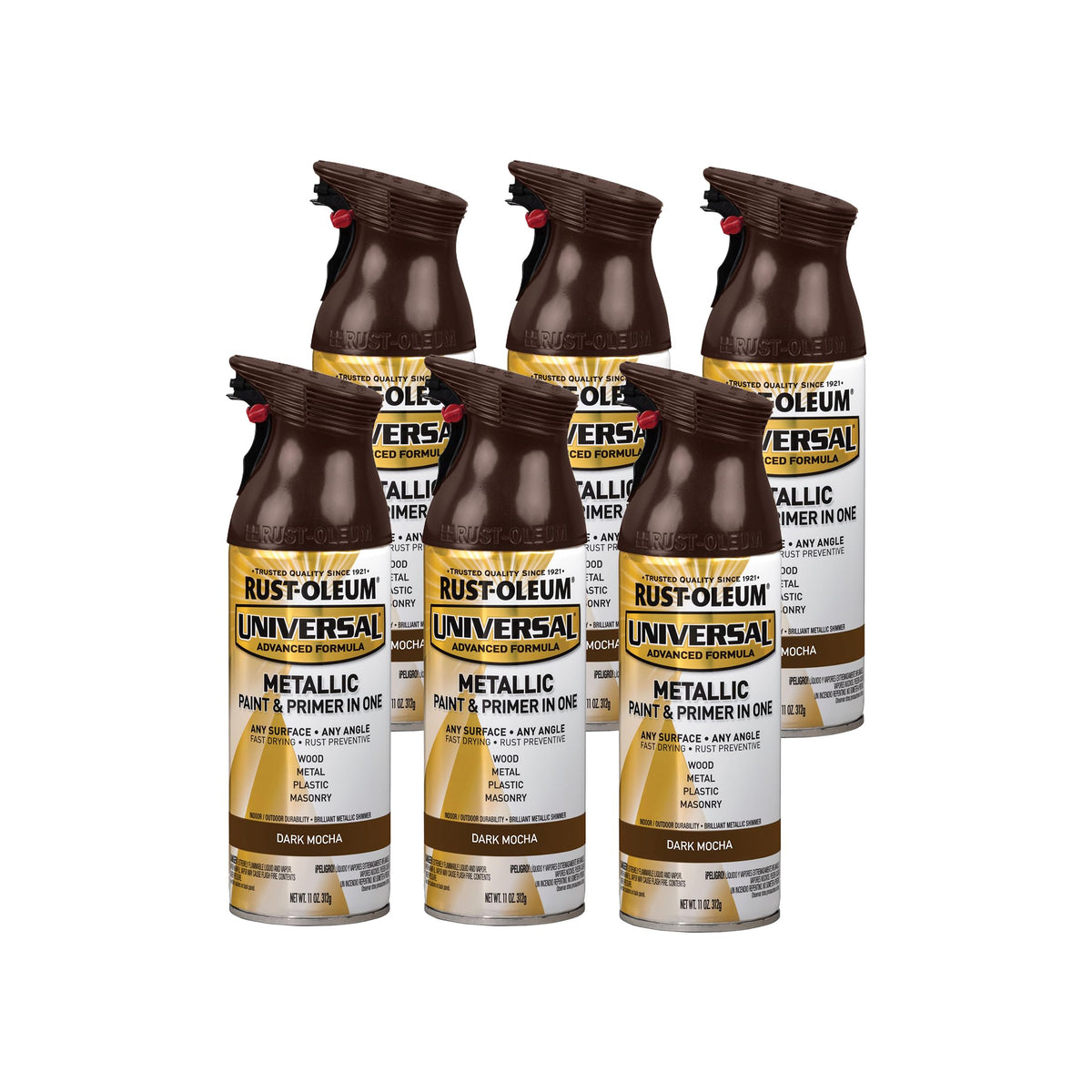 Rust-Oleum Universal All Surface Metallic Spray Paint, Aged Copper