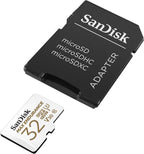 SANDISK MAX Endurance microSD Card + Adapter 128GB
