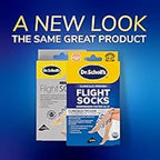 Dr. Scholl's Flight Socks - Clinically Proven Compression Socks for Flight Travel - Help Prevent Swollen Ankles and Deep Vein Thrombosis