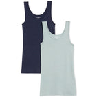 Amazon Essentials Women's Slim-Fit Vest, Pack of 2
