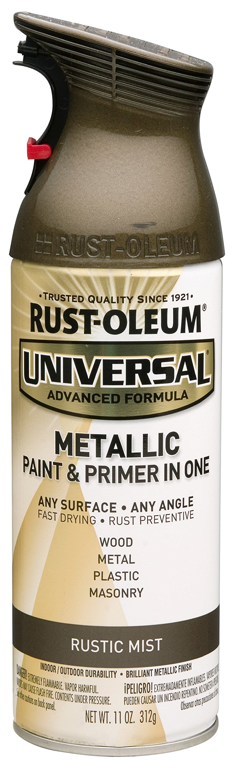 Rust-Oleum Universal All Surface Metallic Spray Paint, Aged Copper
