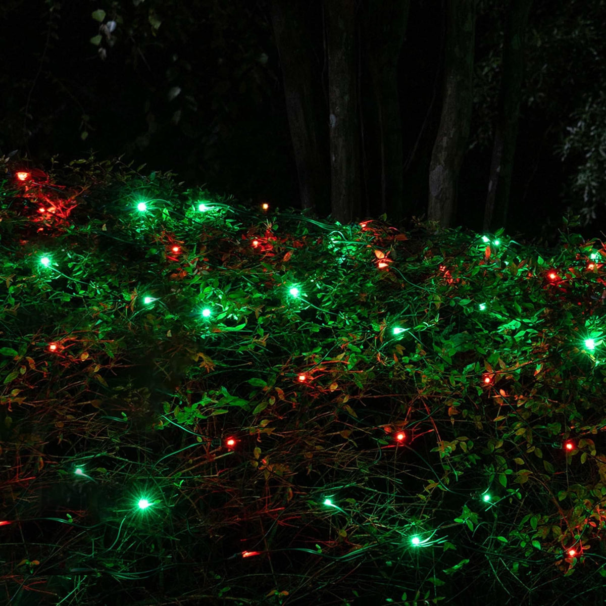 Dazzle Bright 300 LED Christmas String Lights, 100 FT Connectable Waterproof String Lights Green Wire with 8 Modes, Christmas Decorations for Indoor Outdoor Xmas Party Yard Garden (Warm White)