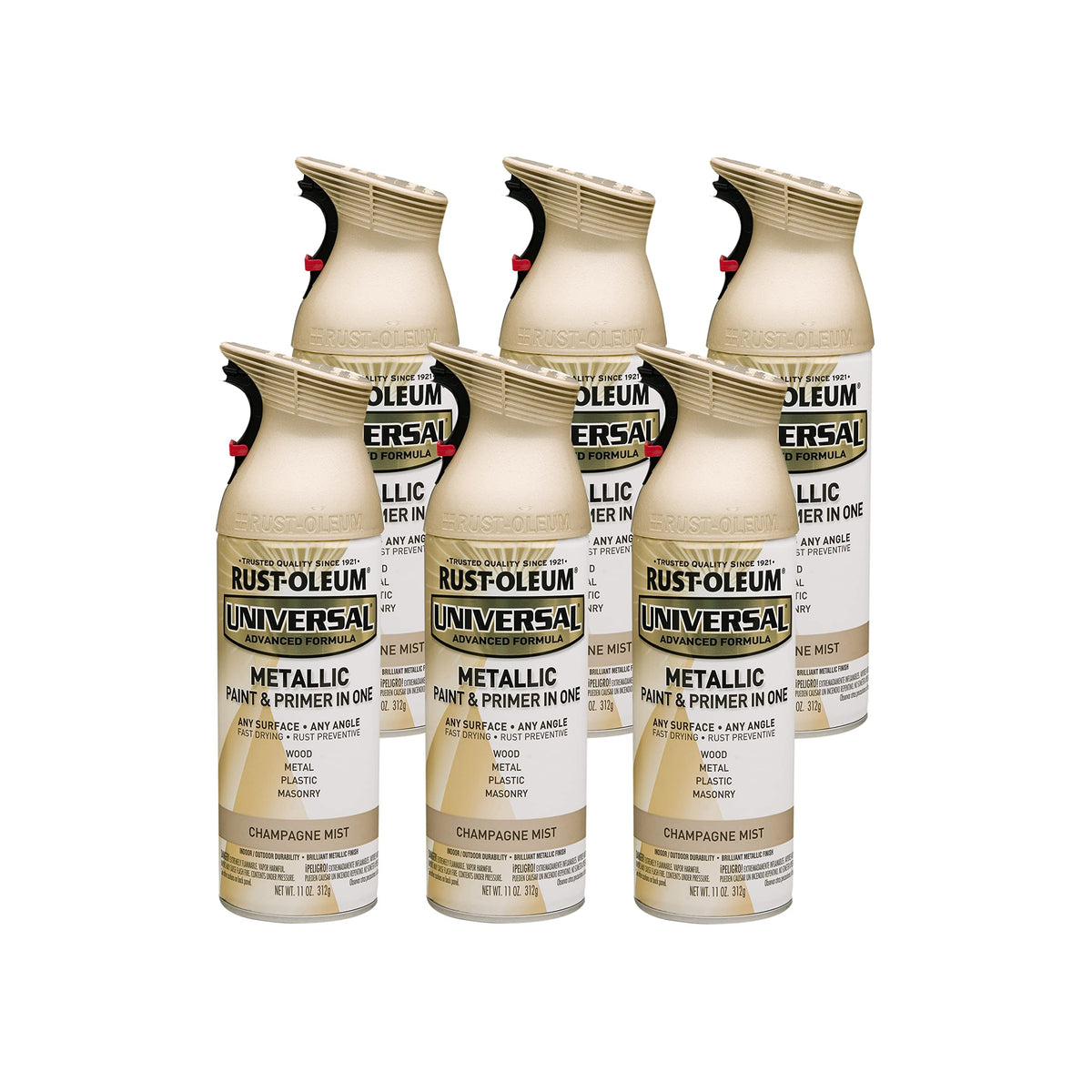 Rust-Oleum Universal All Surface Metallic Spray Paint, Aged Copper
