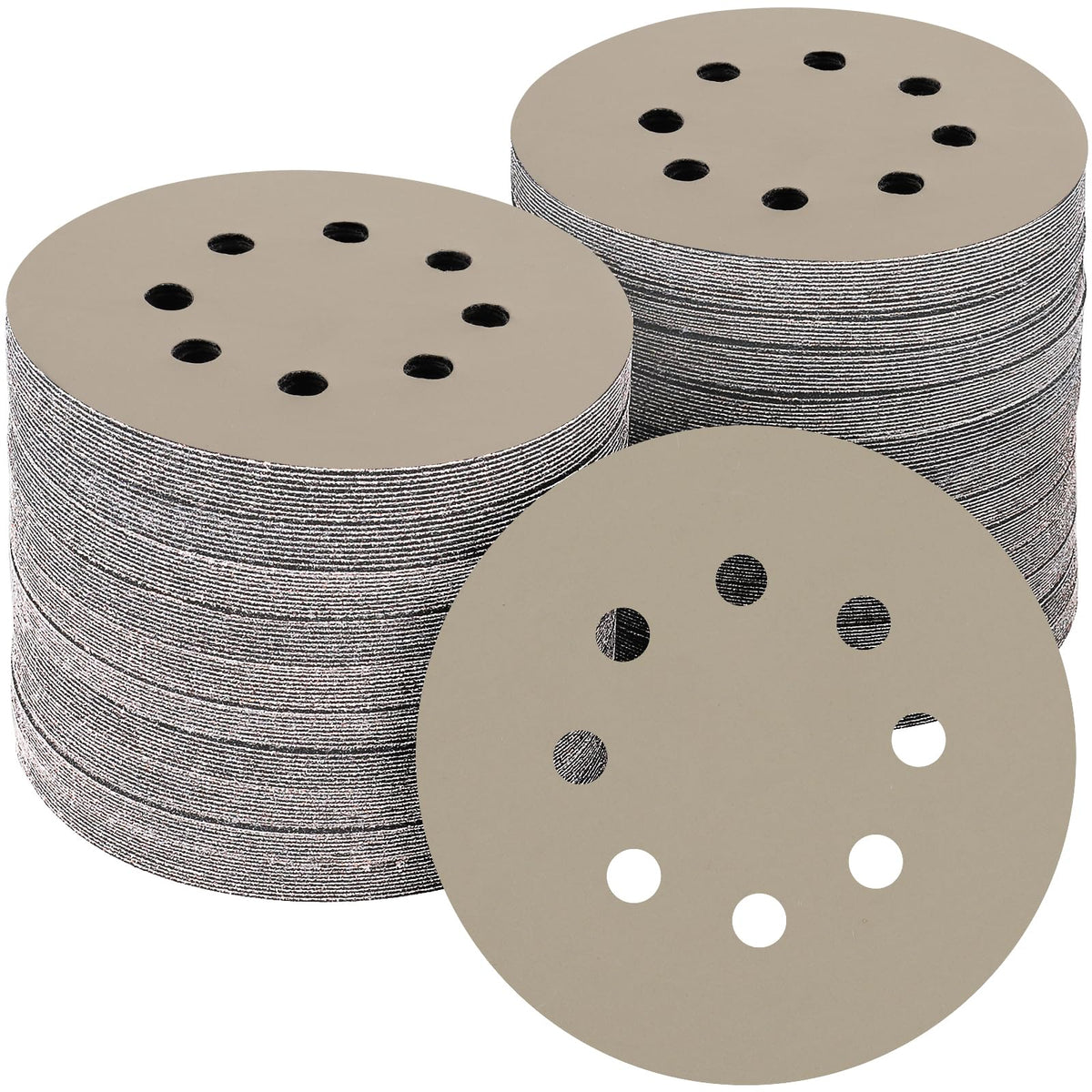 165 PCS 5 Inch Sanding Discs Random Orbital Sander Sandpaper