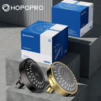High Pressure Shower Head, HOPOPRO 5-Mode Fixed Showerhead, NBC Recommended
