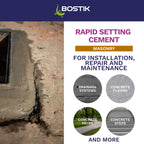 Bostik Rapid Setting Cement 2.5kg - Fast-Setting