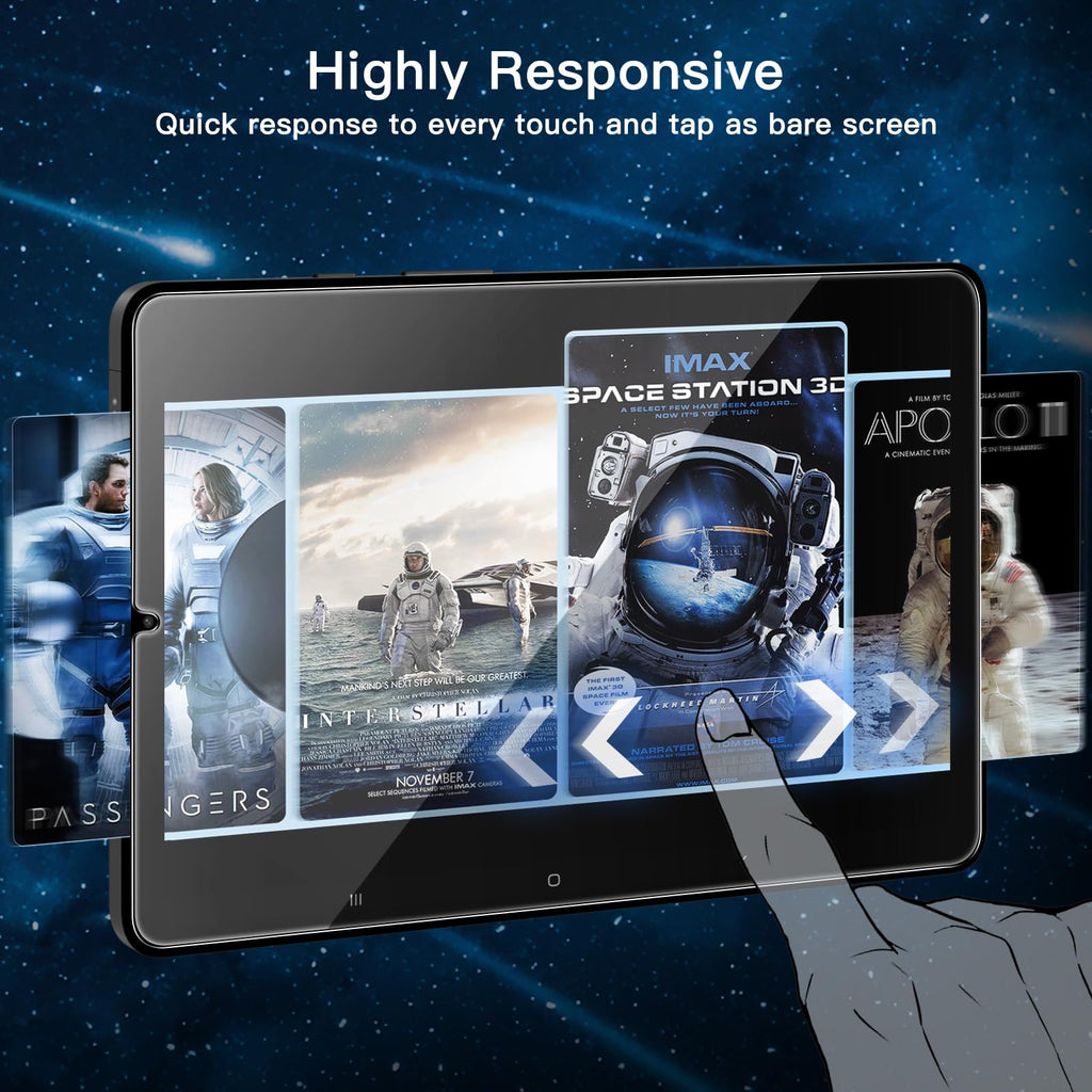 JETech Screen Protector for Samsung Galaxy Tab S6 Lite 10.4", 2-Pack