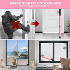 AceMining Door Security Bar, Patio Door Lock, 20-50 in