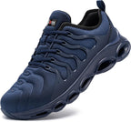 LARNMERN Steel Toe Cap Trainers Men Women Safety Trainers Safety Work Shoe