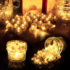 Aogist 200pcs 10-Colors Mini Lights with Hook,Long Standby Time Waterproof LED Balloon Light,Battery Powered,Ball Lamp for Balloon Paper Lantern Birthday Party Christmas Halloween