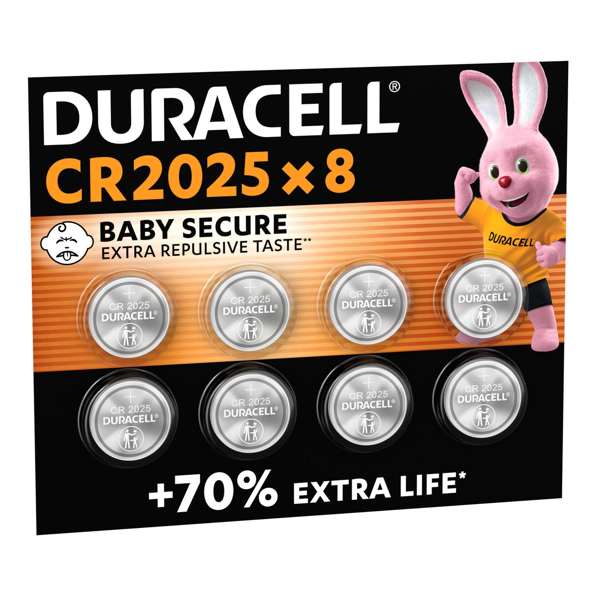 DURACELL LR44 Specialty Alkaline Battery (8 Pack) 1.5V, A76