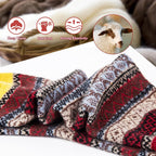 Ladies Socks Wool Thermal Fluffy Gifts For Women 5 Pairs