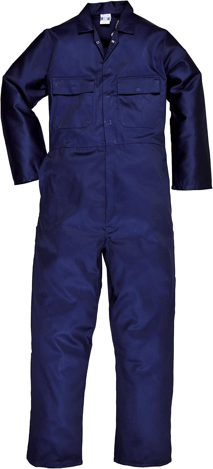 Portwest Euro Work Men's Polycotton Men's Polycotton Coverall