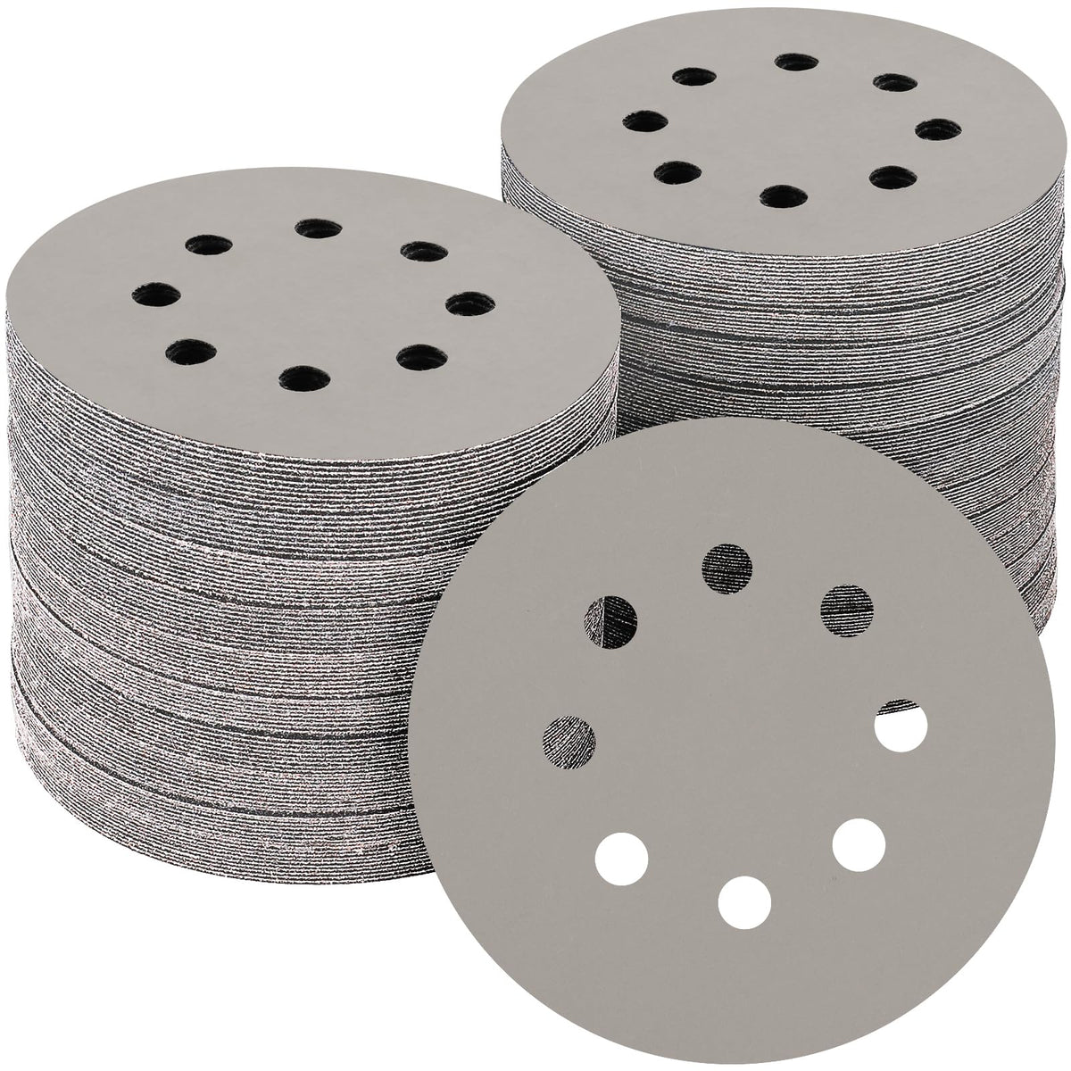 165 PCS 5 Inch Sanding Discs Random Orbital Sander Sandpaper
