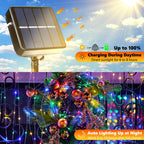 Joomer Solar Fairy Lights, 2-Pack Total 80FT 240LED Lights, Warm White