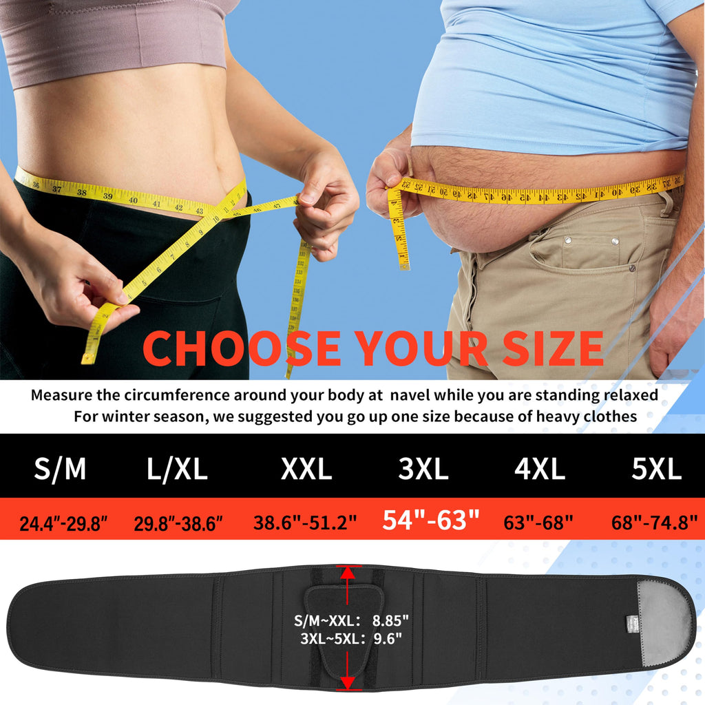 FEATOL Back Brace for Men & Women, Lower Back, Sciatica Pain Relief