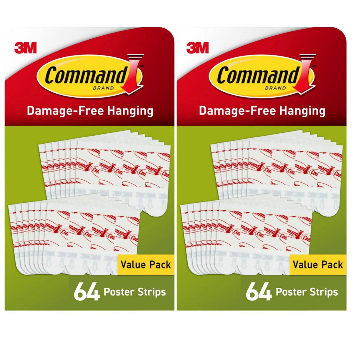 Command Poster Strips, 64 Strips