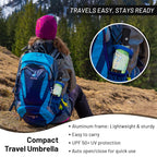 SY COMPACT Travel Umbrella Windproof Automatic Unbreakable UV Protection
