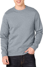 Amazon Essentials Men's Crew-Neck Fleece Sweatshirt with Ribbing (Available in Big and Tall)