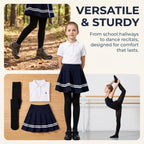 Girls Tights Microfiber Kids School Footed Soft Ballet Dance Pantyhose