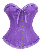 SZIVYSHI Halloween Overbust Corset Top