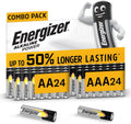 Energizer Alkaline Power AA+AAA Batteries (48 Combo Pack) Everyday Devices