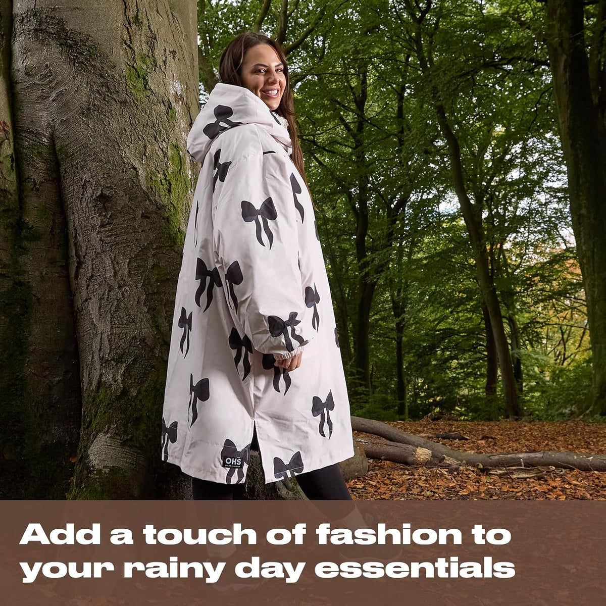 OHS Adults Drying Robe, Water-Resistant Changing Robe Gifts for Women Comfy Sherpa Privacy Robes for Women Men, Stay Dry Jacket Swimming Camping Drying Robes - S/M, L/XL