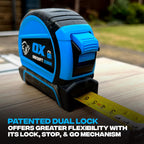 OX Pro Dual Auto Lock Tape Measure 5m, Magnetic Hook, Metric & Imperial