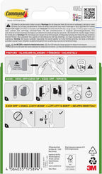 Command Large Canvas Hanger, White, 1 Hook and 2 Adhesive Strips