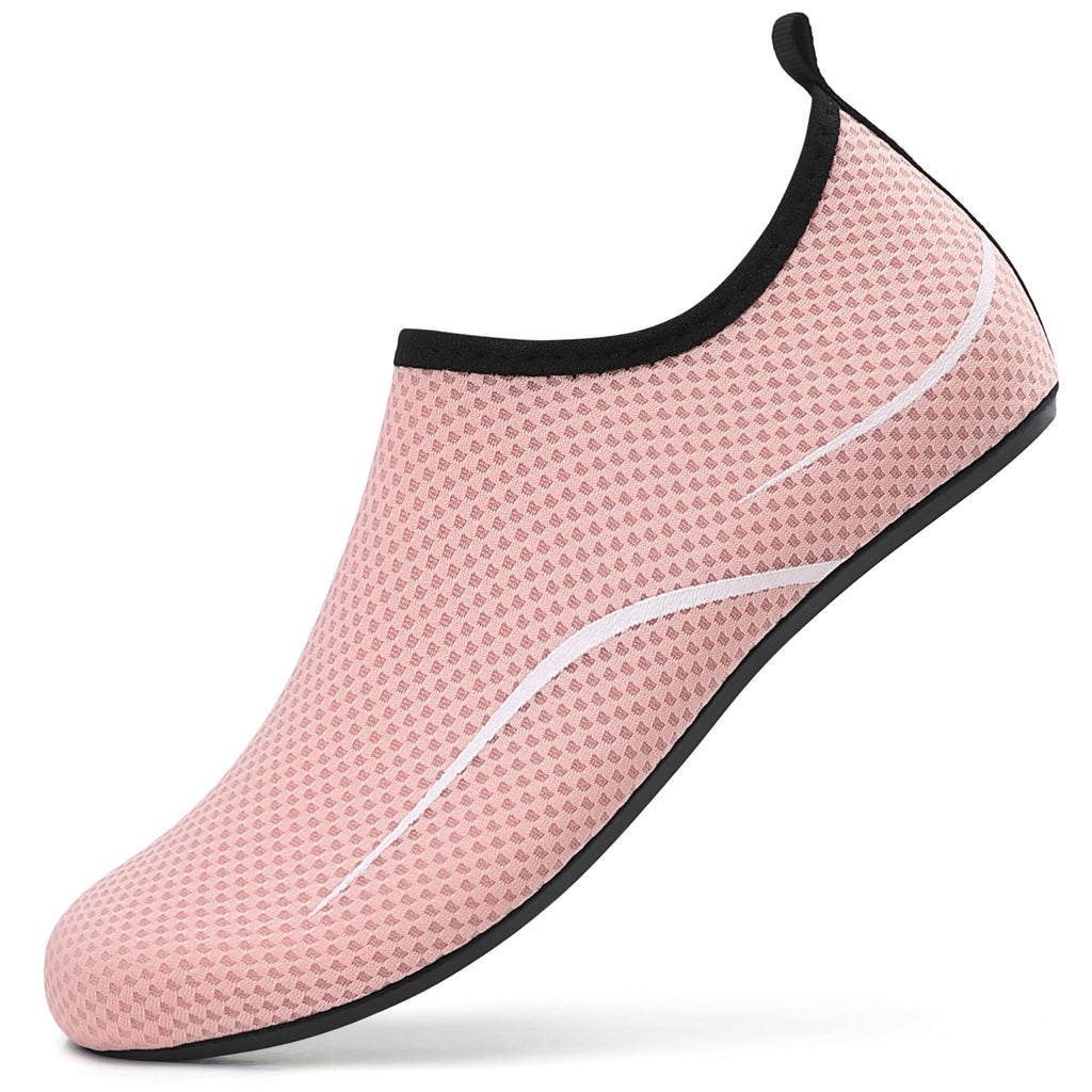 Water Shoes for Women Men Quick-Dry Beach Swim Socks with Non-Slip Sole