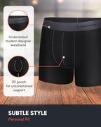 FM London 7-Pack Mens Boxers, Cotton Rich, Soft & Stretchy Mens Underwear