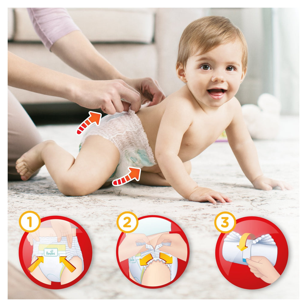 Pampers Baby-Dry Pants Size 4 Nappy Pants