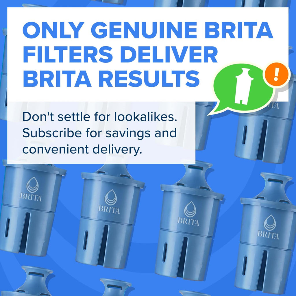 Brita Elite Replacement Water Filter, Pitchers and Dispensers, 2 Pack