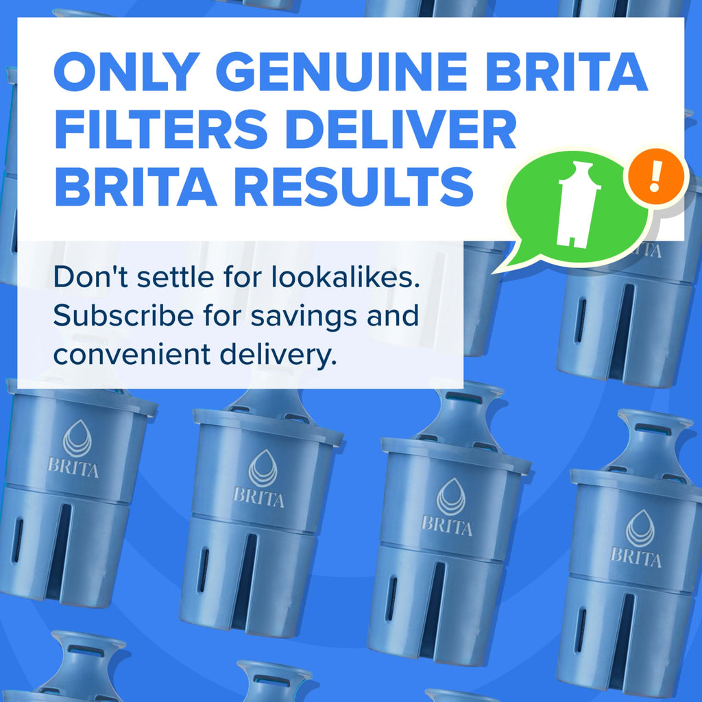 Brita Elite Replacement Water Filter, Pitchers and Dispensers, 2 Pack