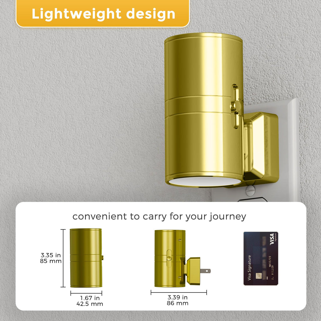 L LOHAS LED Night Light Plug in, Night Lights Plug into Wall, Soft White