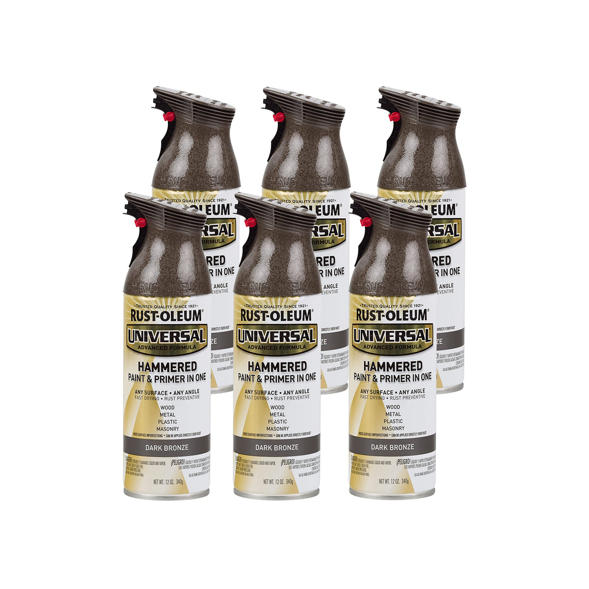 Rust-Oleum Universal All Surface Metallic Spray Paint, Aged Copper