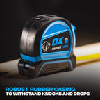 OX Pro Dual Auto Lock Tape Measure 5m, Magnetic Hook, Metric & Imperial