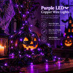 Dazzle Bright Fairy Lights Battery Operated, 20 FT 60 LED Silver Wire Waterproof Battery Operated String Lights, Christmas Decorations for Indoor Outdoor Bedroom Yard Decor, Red
