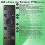 for Samsung TV Remote, for Samsung Smart TV Remote Control Replacement