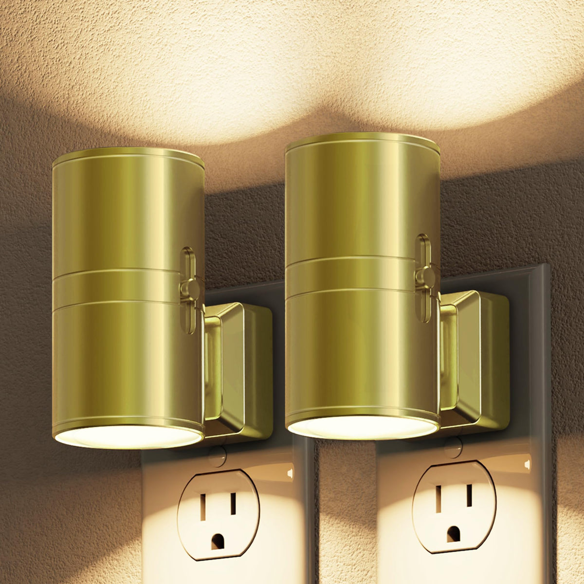 L LOHAS LED Night Light Plug in, Night Lights Plug into Wall, Soft White
