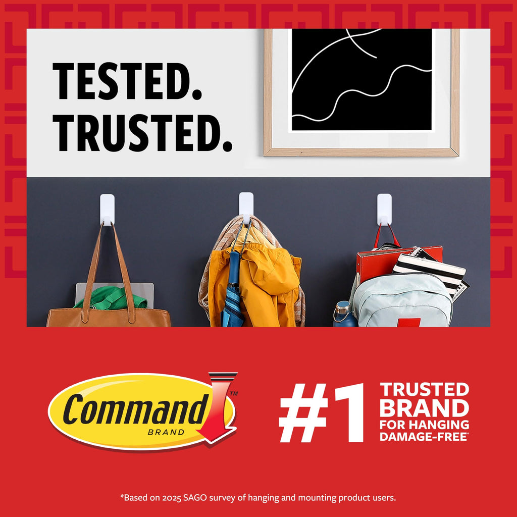 Command Picture Hanging Strips, Large, 14 Pairs (28 Adhesive Strips)