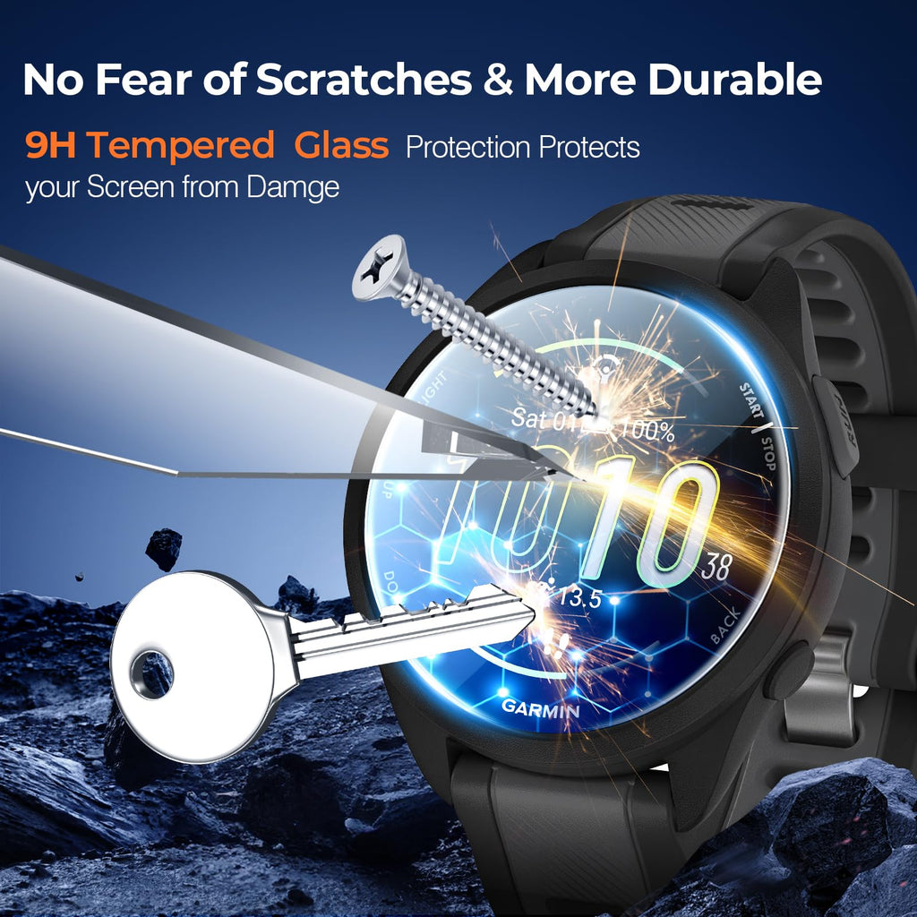 LK 6 Pack Screen Protector for Apple Watch Series 9 8 7 41mm/Series SE 6 5 4 40mm, Screen Protector Compatible for Apple Watch 40/41mm, High Definition, Bubble Free, Clear Flexible TPU Film