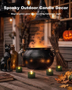 Homemory 24-Pack Flameless Tea Lights Candles Battery Operated, 200+ Hours