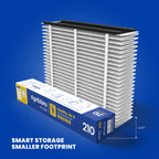 AprilAire 210 Replacement Filter for AprilAire Whole-House Air Purifiers - MERV 11, Clean Air & Dust, 20x25x4 Air Filter (Pack of 1)