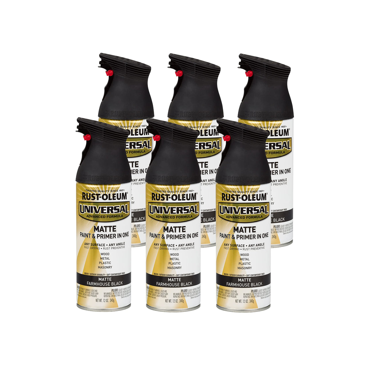 Rust-Oleum Universal All Surface Metallic Spray Paint, Aged Copper
